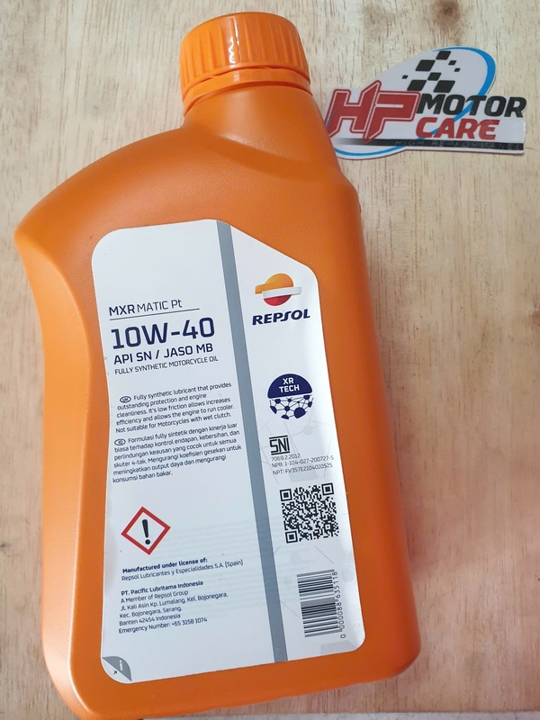 Nhớt REPSOL MATIC Pt 10W-40 800ml (tay ga full tổng hợp)